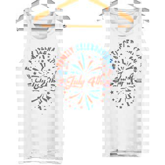 7月4日 家族祝 2024 おそろい ファミリー レトロ タンクトップ - Kawaiitshirt