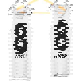 8 数字 タンクトップ - Kawaiitshirt
