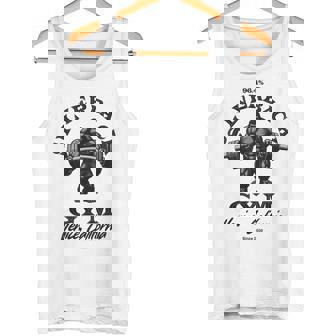 964シルバーバックゴリラ、ジムアパレル、ボディビルディング、類人猿。 タンクトップ - Kawaiitshirt