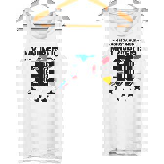 Age Is Just Number スポーツ 90歳 面白い 90歳の誕生日 タンクトップ - Kawaiitshirt