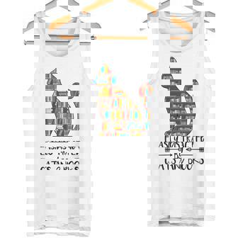 Amateur De Livres De Chat Amusant – Facilement Distrait Par Les Chats Et Les Livres Débardeur e - Cadeauxyz