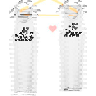 Amo Corazón Madrid España Camiseta sin mangas - Regaloses