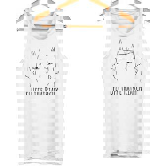 Anti Patriarcado Gato Divertido Feminismo Camiseta sin mangas - Regaloses