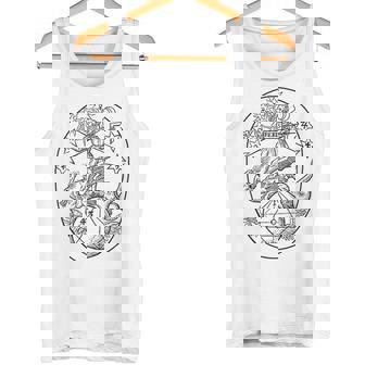 Azoth アゾット Rebis、バジル・バレンタイン、錬金術 Basilalentine タンクトップ - Kawaiitshirt