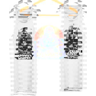 Bassquatch 音楽愛好家のためのサスカッチdjデザイン タンクトップ - Kawaiitshirt