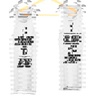 I Belong To Jesus Kaka I Belong To Jesus Tank Top - Seseable