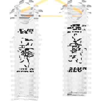 Big Bang Theory ロゴ チーム シェルドン アトム ライト タンクトップ - Kawaiitshirt