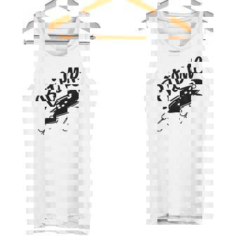 Bite Me 面白いフィッシャーマンフィッシングルアー タンクトップ - Kawaiitshirt