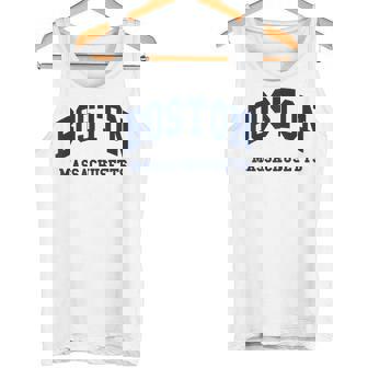 Boston Massachusetts Throwback Classic タンクトップ - Kawaiitshirt
