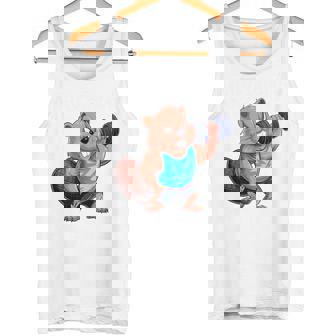 Bóbr Kurwa Gym Fitness Meme ボディービルダー&パンパー 長袖tシャツ タンクトップ - Kawaiitshirt