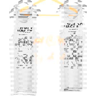 Caballos Cosas Que Hago En Mi Tiempo Libre Camiseta sin mangas - Regaloses