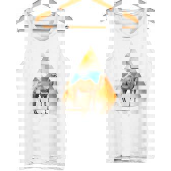 Camello Animal Polígono Motivo Abstracto Arte Camello Camiseta sin mangas - Regaloses