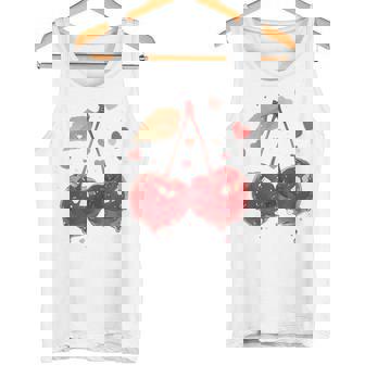 Cerezas Coquette Chica Aesthetic Camiseta sin mangas - Regaloses