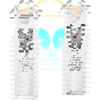 Be The Change 蝶 タンクトップ - Kawaiitshirt