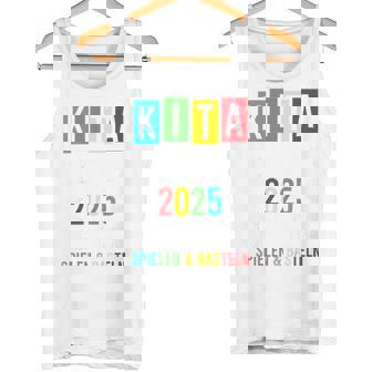 Children's Kita Abgänger 2025 Kita Geschafft 2025 Kita Ade 2025 Blue Tank Top - Seseable