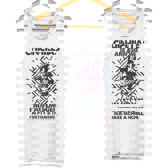 Chinchillas Are Awesome 面白いチンチラママパパ タンクトップ - Kawaiitshirt