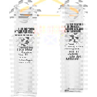 Clan Buchan Tartancottish Family Namecotland Pride タンクトップ - Kawaiitshirt