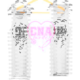 Cna認定看護助手患者ヘルスケア ピンク タンクトップ - Kawaiitshirt
