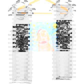 Cockerpanieltarry Night Christmasan Gogh Doganta Hat 長袖tシャツ タンクトップ - Kawaiitshirt