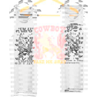 Cowboy Take Me Away ウエスタンバレンタインデー 長袖tシャツ タンクトップ - Kawaiitshirt