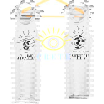 Crète Grèce Avec Le Mauvais Œil – Leymbole Grec De La Protection Débardeur e - Cadeauxyz