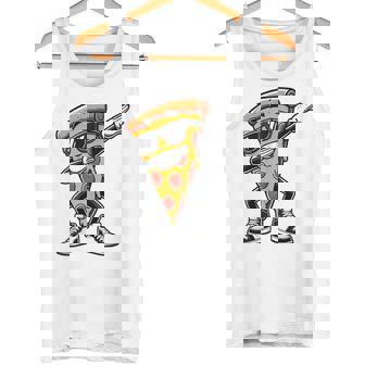 Dabbing Pizza スライス ダンス ピザ 幼児 男の子 ダンス 食通 タンクトップ - Kawaiitshirt