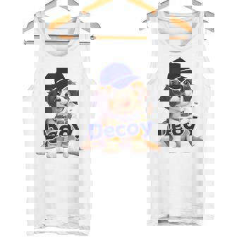 Decoy 愛犬 子犬 デコピン Decoy Kooikerhondje Puppy タンクトップ - Kawaiitshirt