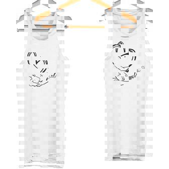 Minimaliste Main Et Patte En Forme De Cœur Pour Les Amoureux Des Chiens Et Des Chats Débardeur e - Cadeauxyz