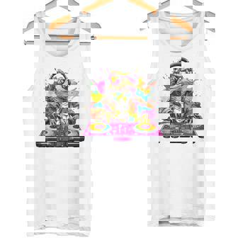 Dj フトアゴヒゲトカゲ 音楽愛好家のキッズ ディージェイ タンクトップ - Kawaiitshirt