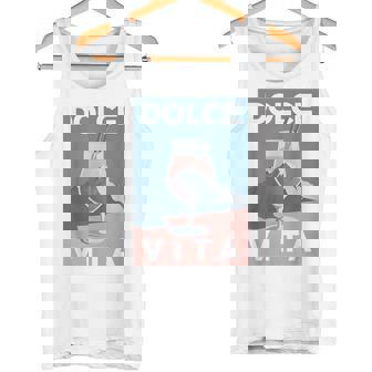 Dolceita Aesthetic Painting Italia Mountains Hikingpritz タンクトップ - Kawaiitshirt