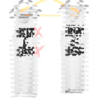 Drum And Bass Rum & Ass タンクトップ - Kawaiitshirt