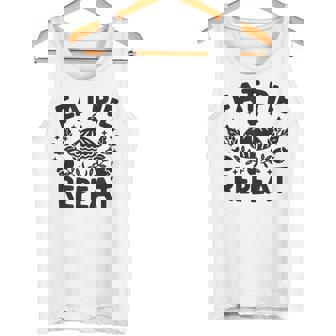 Eat Pie Repeat 面白い感謝祭のユーモア タンクトップ - Kawaiitshirt