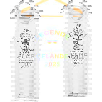 Eine Legende Gehtom Gelände Cooler Hund Grundschule 2025 Tank Top - Geschenkecke