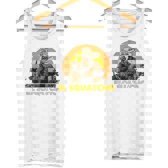 Elquatcho 面白いシンコ・デ・マヨ ビッグフット サスカッチ タンクトップ - Kawaiitshirt