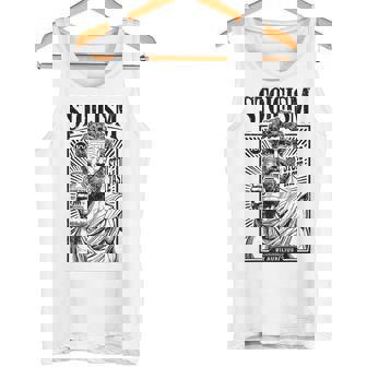 Estoicismo Filosofía Divertida Marco Aureliointage Anuncio Estoico Camiseta sin mangas - Regaloses