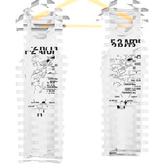F22 ラプター戦闘機 ジェット仕様 軍用飛行機 F22 ラプター タンクトップ - Kawaiitshirt