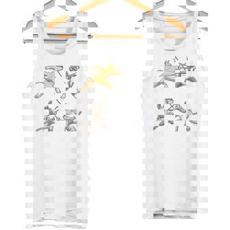 Fencer 猫 エペフェンシング付き タンクトップ - Kawaiitshirt