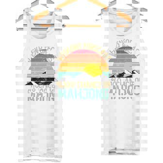 Weekend Forecast 麻雀シャツ 面白い レトロ 麻雀 長袖tシャツ タンクトップ - Kawaiitshirt