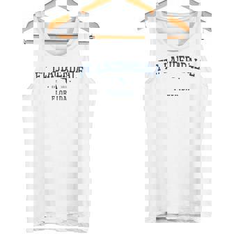 Ft Lauderdale スポーツアパレル フィットネス レトロ タンクトップ - Kawaiitshirt