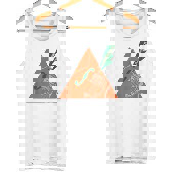 Fuji Rock 25 Triangle Amazon Limited Color Navy タンクトップ - Kawaiitshirt