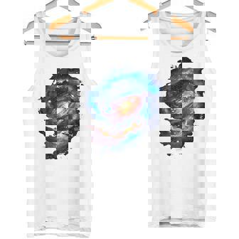 Galaxy Backprint タンクトップ - Kawaiitshirt