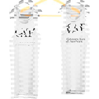 GAP 神は祈りに答えてくださる タンクトップ - Kawaiitshirt