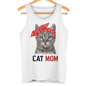 Gato Mamá Gráfico Propietario De Gato Entrenador De Gatos Amante De Los Camiseta sin mangas - Regaloses