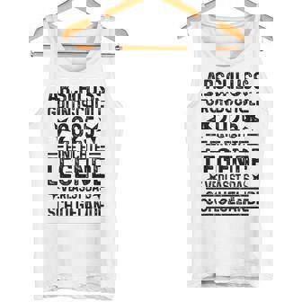 Grundschule Abschluss 2025 Legendeerlässtchulgelände Fun Tank Top - Geschenkecke