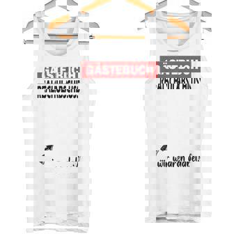Guest Book Realschulabschluss Realschule Abschluss Bestanden Tank Top - Geschenkecke