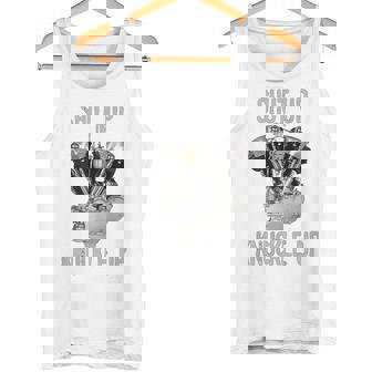 Hd-Twin シャットアップまたはナックルアップ ナックルヘッド レトロ バイカーギア タンクトップ - Kawaiitshirt