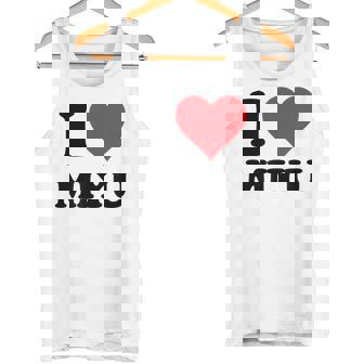 I Heart Miyu ファーストネーム I Love パーソナライズ タンクトップ - Kawaiitshirt