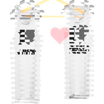 I Heart Yurina ファーストネーム I Love パーソナライズ タンクトップ - Kawaiitshirt