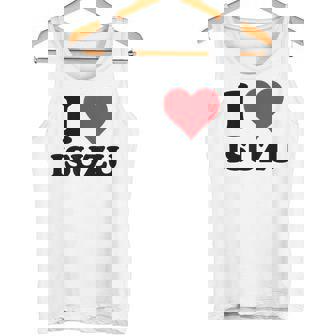 I Heart いすゞ ファーストネーム I Love パーソナライズ タンクトップ - Kawaiitshirt