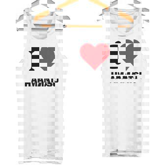 I Heart 浜松 Japan Love 日本土産 タンクトップ - Kawaiitshirt